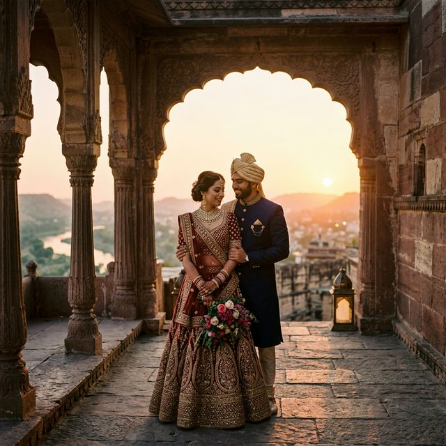 Pre-wedding couple shoot Gwalior by Eclairs Studio